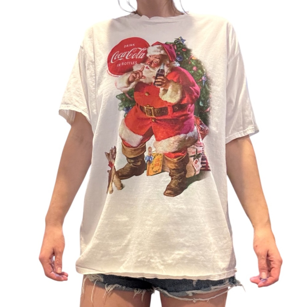 Coca Cola Santa Clause Shirt - Picture 2 of 11